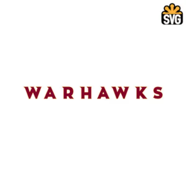 Louisiana Monroe Warhawks Logo SVG Digital Download, Louisiana Monroe Warhawks Logo SVG Vector Download File