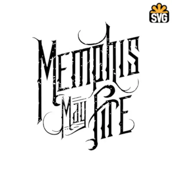Memphis May Fire Logo SVG Digital Download, Memphis May Fire Logo SVG Vector Download File