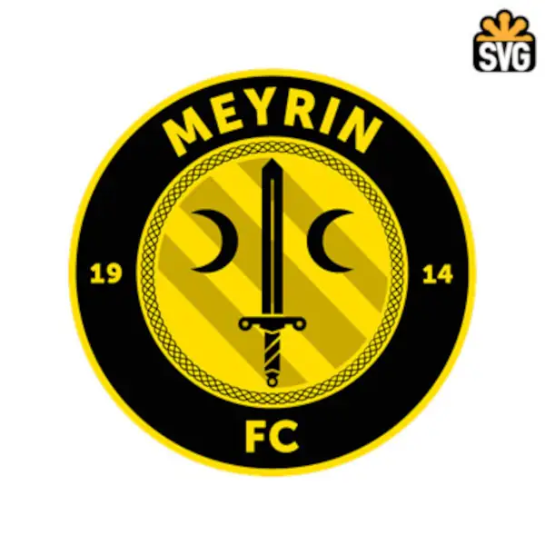 Meyrin FC Logo SVG Digital Download, Meyrin FC Logo SVG Vector Download File