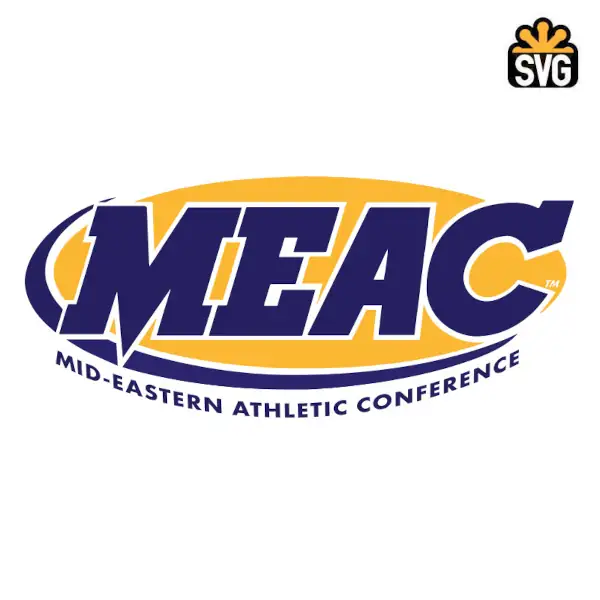 Mid Eastern Athletic Conference Logo SVG Vector Download File