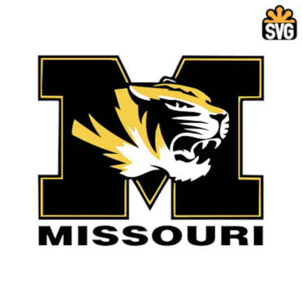 Missouri Tigers Logo SVG Digital Download, Missouri Tigers Logo SVG Vector Download File