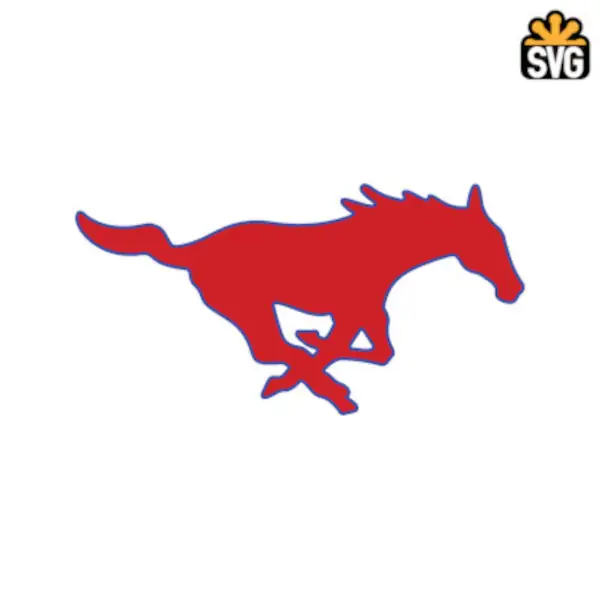 Mustang Logo SVG Digital Download, Mustang Logo SVG Vector Download File