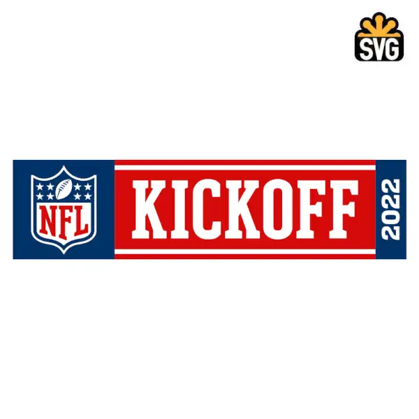 NFL Kickoff 2022 Logo SVG Vector Download File