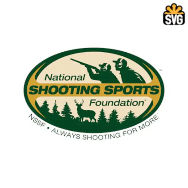 National Shooting Sports Foundation Logo SVG Digital Download, National Shooting Sports Foundation Logo SVG Vector Download File
