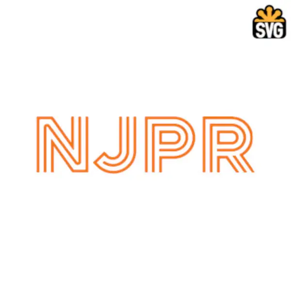 New Jersey Public Radio Logo SVG Digital Download, New Jersey Public Radio Logo SVG Vector Download File