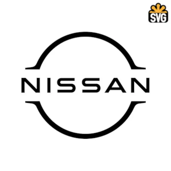 Nissan 2020 Logo SVG Digital Download, Nissan 2020 Logo SVG Vector Download File