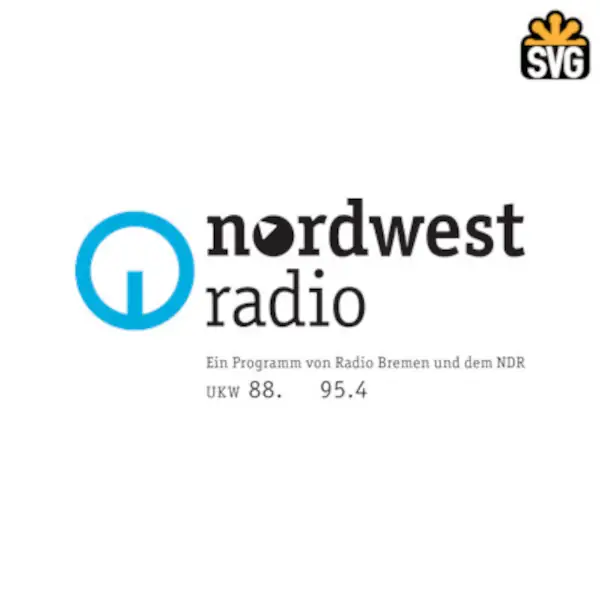 Nordwest Radio Logo SVG Digital Download, Nordwest Radio Logo SVG Vector Download File