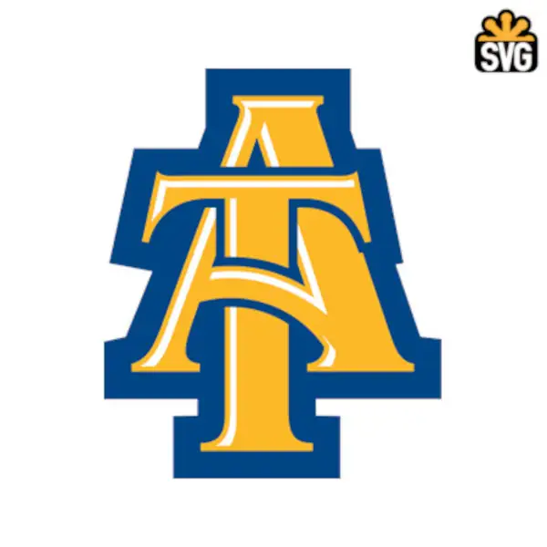 North Carolina A&T Logo SVG Digital Download, North Carolina A&T Logo SVG Vector Download File