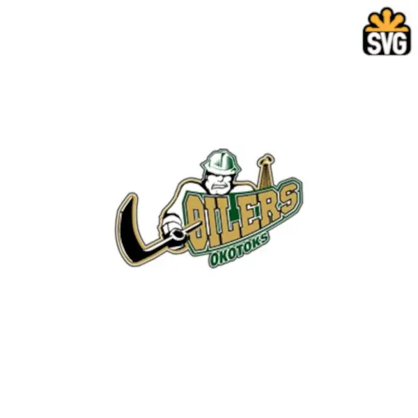 Okotoks Oilers Logo SVG Digital Download, Okotoks Oilers Logo SVG Vector Download File