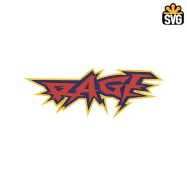 Orlando Rage Logo SVG Digital Download, Orlando Rage Logo SVG Vector Download File