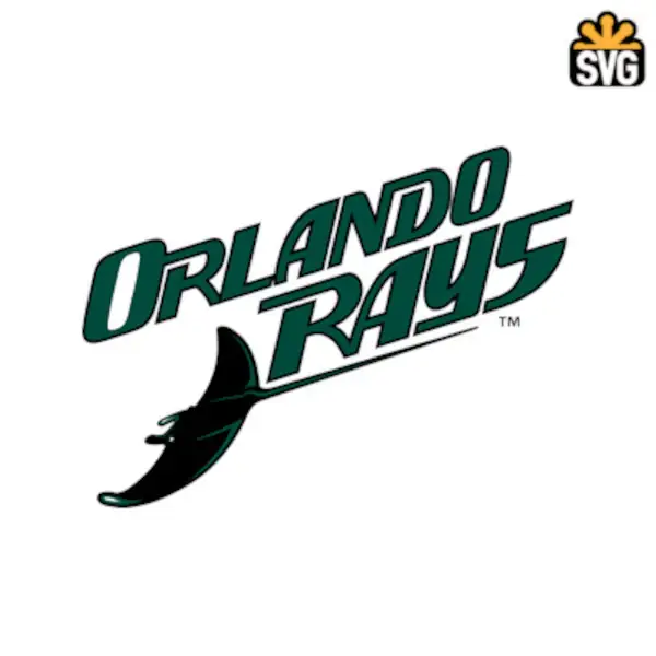 Orlando Rays Logo SVG Digital Download, Orlando Rays Logo SVG Vector Download File