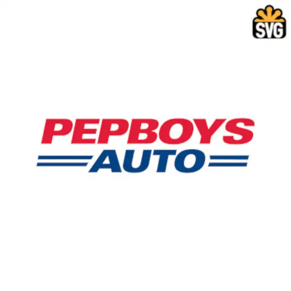 Pepboys Auto Logo SVG Digital Download, Pepboys Auto Logo SVG Vector Download File