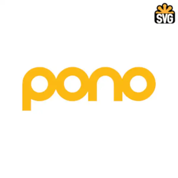 Pono Logo SVG Digital Download, Pono Logo SVG Vector Download File