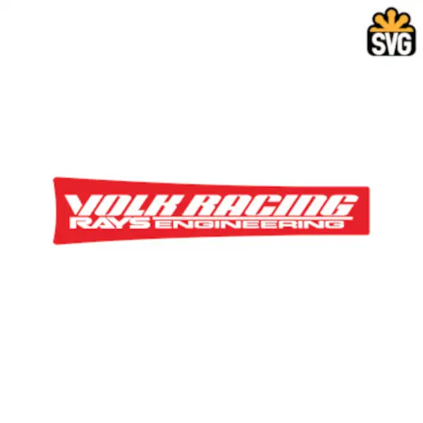 RAYS Volk Racing Logo SVG Digital Download, RAYS Volk Racing Logo SVG Vector Download File