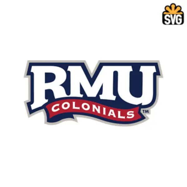 RMU Colonials Logo SVG Digital Download, RMU Colonials Logo SVG Vector Download File