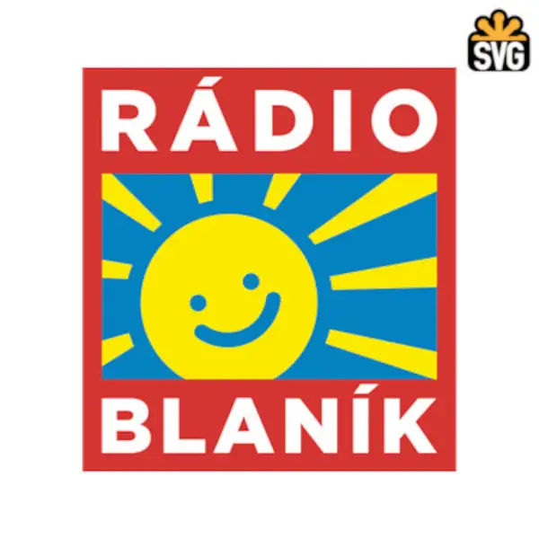 Rádio BLANÍK Logo SVG Digital Download, Rádio BLANÍK Logo SVG Vector Download File