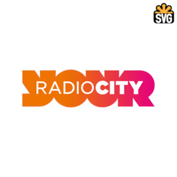 Radio City Logo SVG Digital Download, Radio City Logo SVG Vector Download File