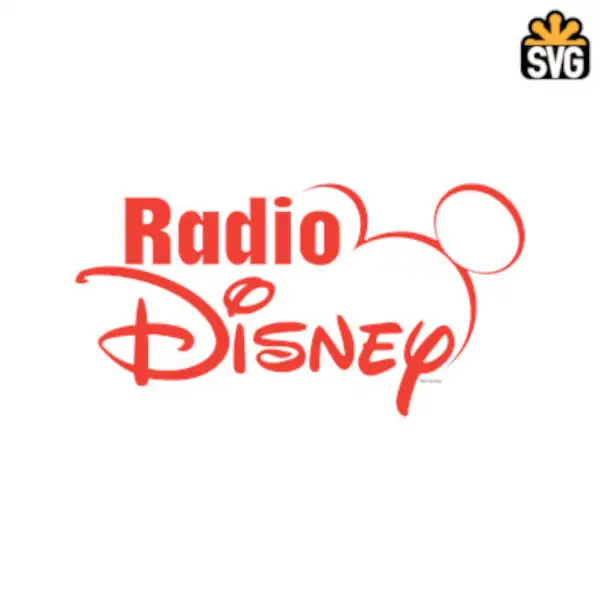 Radio Disney Logo SVG Digital Download, Radio Disney Logo SVG Vector Download File