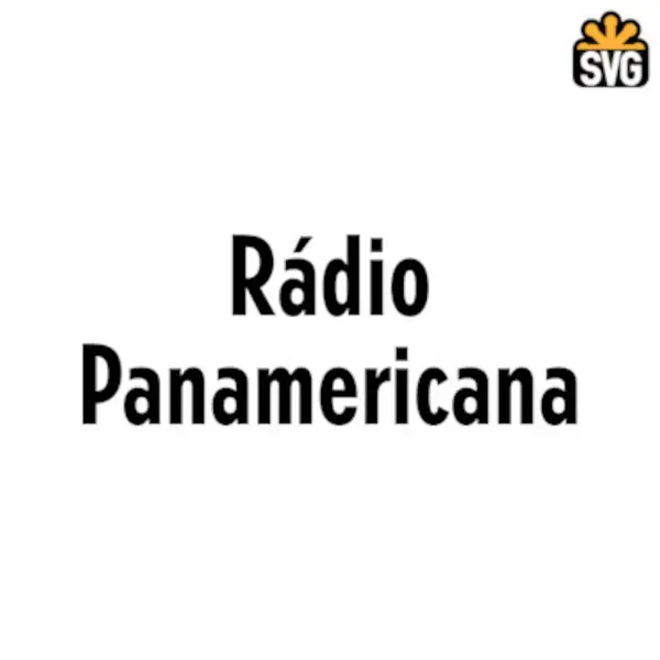 Rádio Panamericana Logo SVG Digital Download, Rádio Panamericana Logo SVG Vector Download File