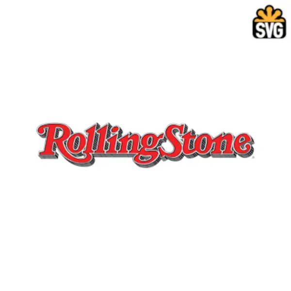 Rolling Stone Logo SVG Digital Download, Rolling Stone Logo SVG Vector Download File