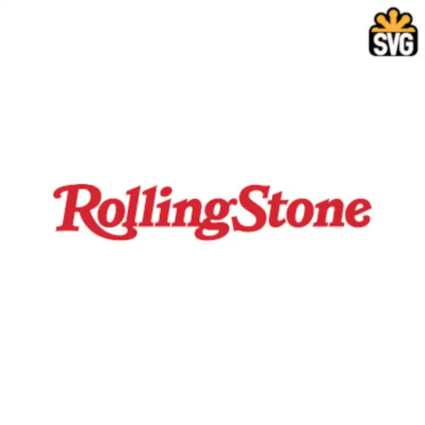 Rolling Stone Logo SVG Digital Download, Rolling Stone Logo SVG Vector Download File