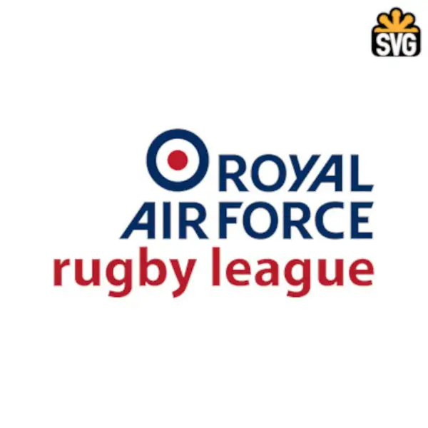 Royal Air Force Rugby Logo SVG Digital Download, Royal Air Force Rugby Logo SVG Vector Download File