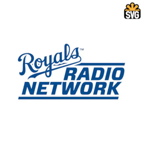 Royals Radio Network Logo SVG Digital Download, Royals Radio Network Logo SVG Vector Download File