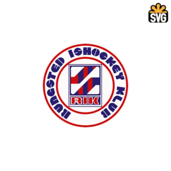 Rungsted Ishockey Logo SVG Digital Download, Rungsted Ishockey Logo SVG Vector Download File