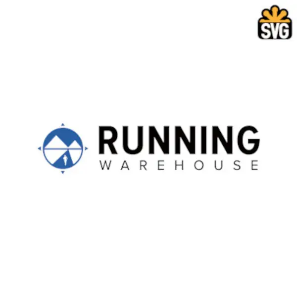 Running Warehouse Logo SVG Digital Download, Running Warehouse Logo SVG Vector Download File