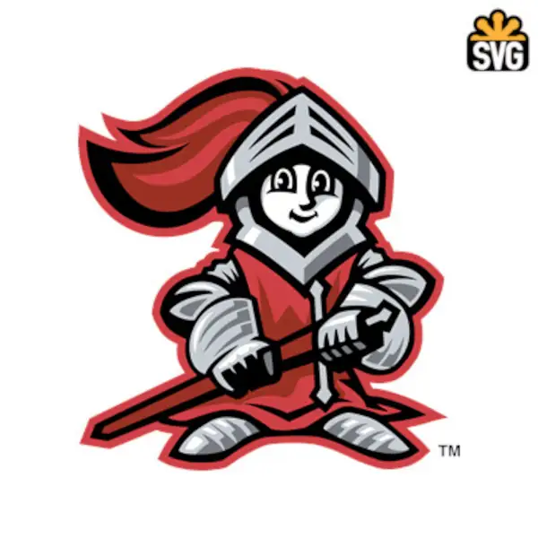 Rutgers Scarlet Knights Logo SVG Digital Download, Rutgers Scarlet Knights v2 Logo SVG Vector Download File