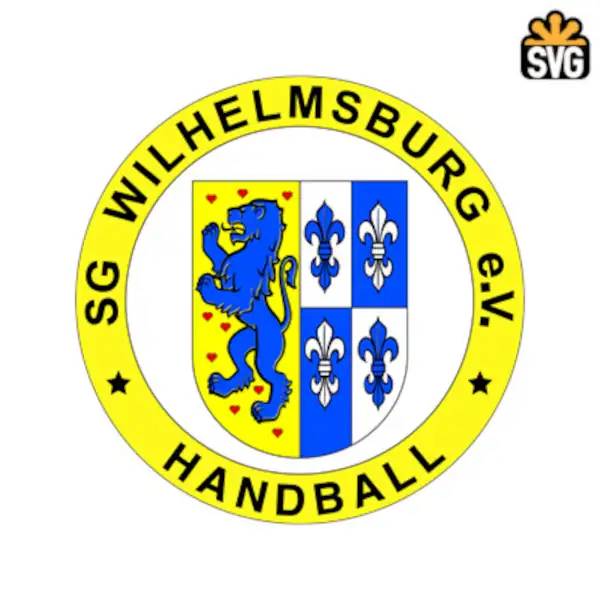 SG Wilhelmsburg Logo SVG Digital Download, SG Wilhelmsburg Logo SVG Vector Download File