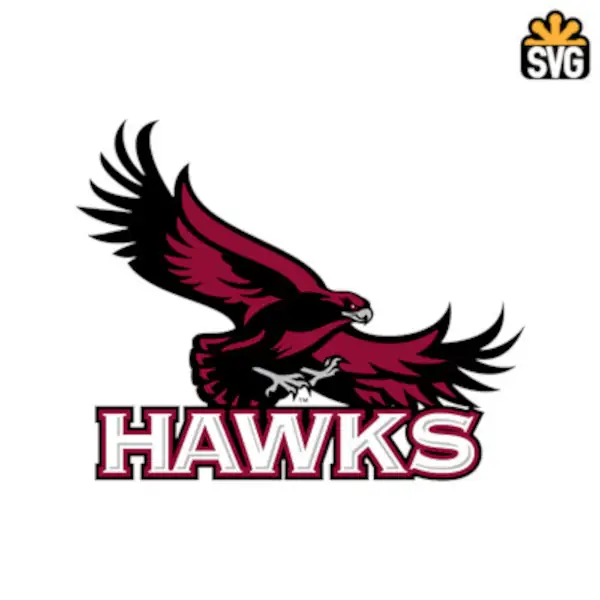 Saint Joseph's Hawks Logo SVG Digital Download, Saint Joseph's Hawks Logo SVG Vector Download File