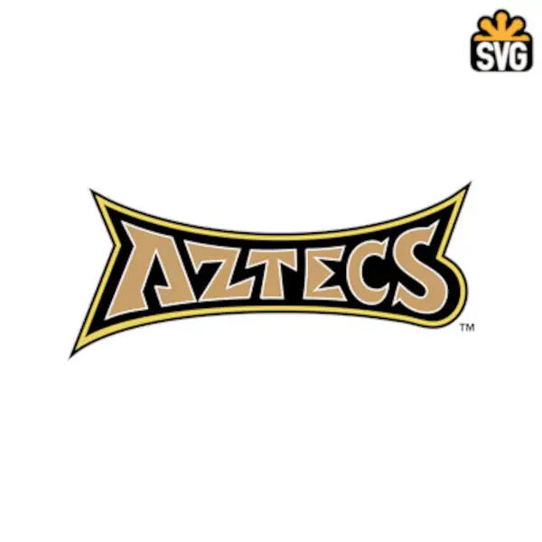 San Diego State Aztecs Logo SVG Digital Download, San Diego State Aztecs Logo SVG Vector Download File