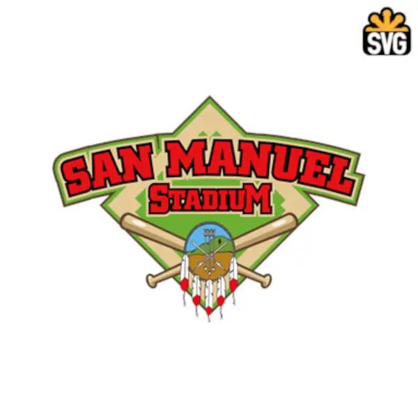San Manuel Stadium Logo SVG Digital Download, San Manuel Stadium Logo SVG Vector Download File
