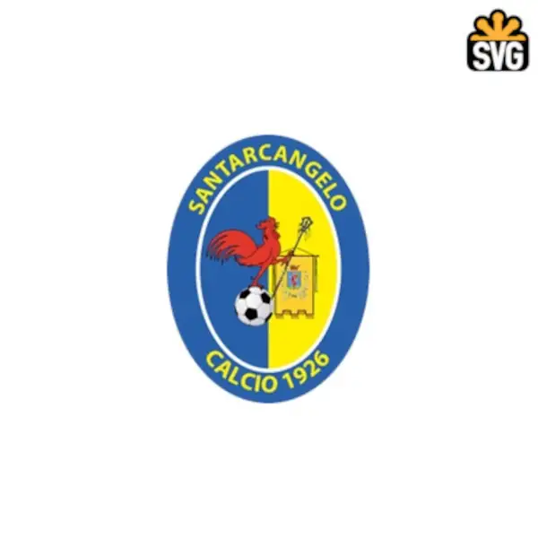 Santarcangelo Calcio Logo SVG Digital Download, Santarcangelo Calcio Logo SVG Vector Download File