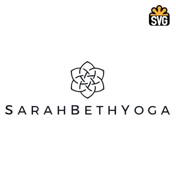 Sarah Beth Yoga Logo SVG Vector Download File