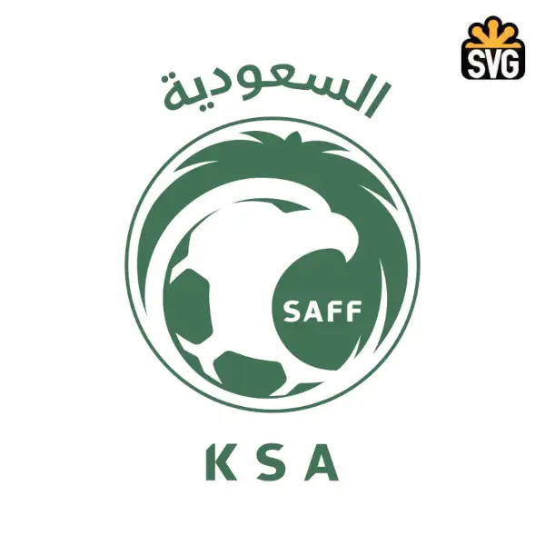 Saudi Arabia National Football Team Logo SVG Vector Download File