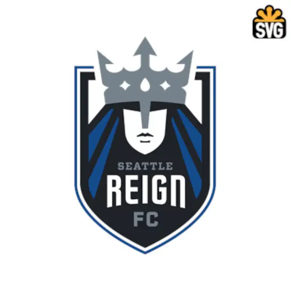 Seattle Reign FC Logo SVG Digital Download, Seattle Reign FC Logo SVG Vector Download File