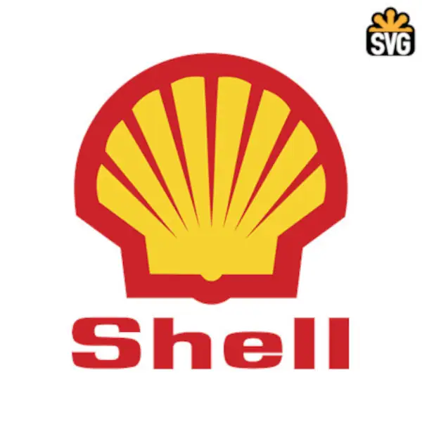 Shell Logo SVG Digital Download, Shell Logo SVG Vector Download File