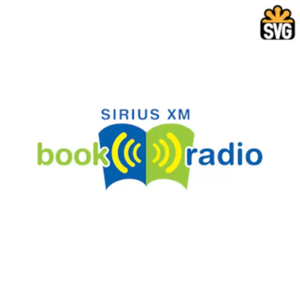 SiriusXM Book Radio Logo SVG Digital Download, SiriusXM Book Radio Logo SVG Vector Download File