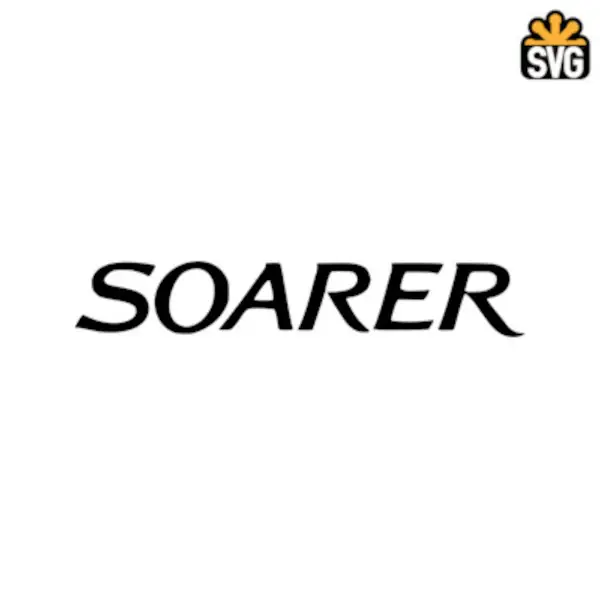 Soarer Logo SVG Digital Download, Soarer Logo SVG Vector Download File