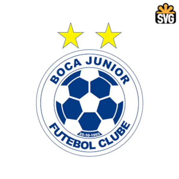 Sociedade Boca Júnior Futebol Clube Logo SVG Digital Download, Sociedade Boca Júnior Futebol Clube Logo SVG Vector Download File