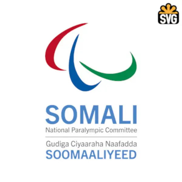 Somali National Paralympic Committee Logo SVG Digital Download, Somali National Paralympic Committee Logo SVG Vector Download File