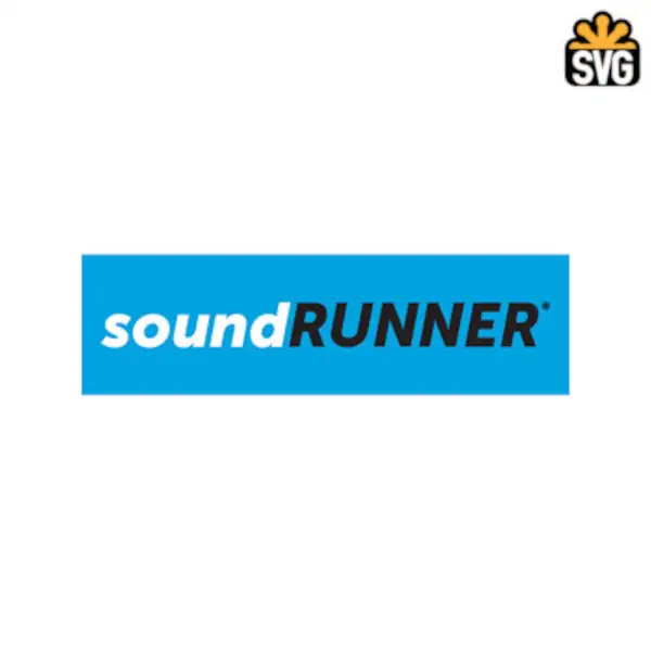 SoundRUNNER Logo SVG Digital Download, SoundRUNNER Logo SVG Vector Download File