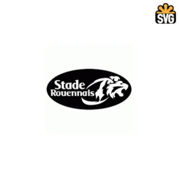 Stade Rouennais Logo SVG Digital Download, Stade Rouennais Logo SVG Vector Download File