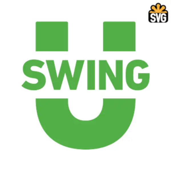 SwingU Logo SVG Digital Download, SwingU Logo SVG Vector Download File