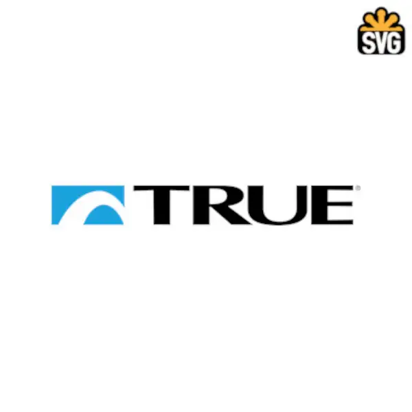 TRUE Fitness Logo SVG Digital Download, TRUE Fitness Logo SVG Vector Download File