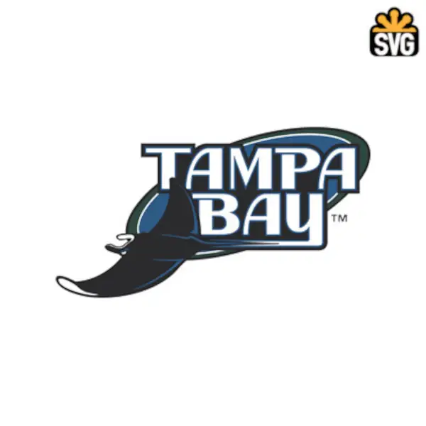 Tampa Bay Devil Rays Logo SVG Digital Download, Tampa Bay Devil Rays v2 Logo SVG Vector Download File