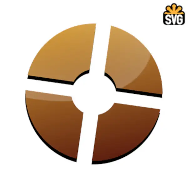 Team Fortress 2 Logo SVG Digital Download, Team Fortress 2 Logo SVG Vector Download File