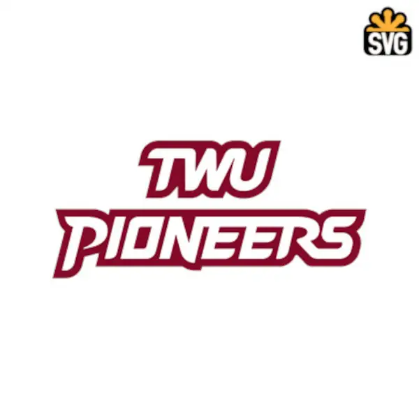 Texas Woman's Pioneers Logo SVG Digital Download, Texas Woman's Pioneers Logo SVG Vector Download File